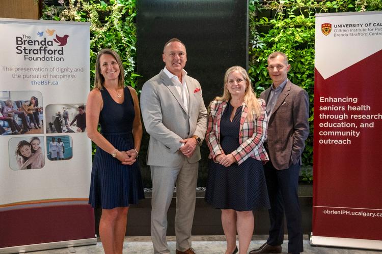  The Brenda Strafford Foundation and University of Calgary enhance strategic collaboration through the Brenda Strafford Centre on Aging